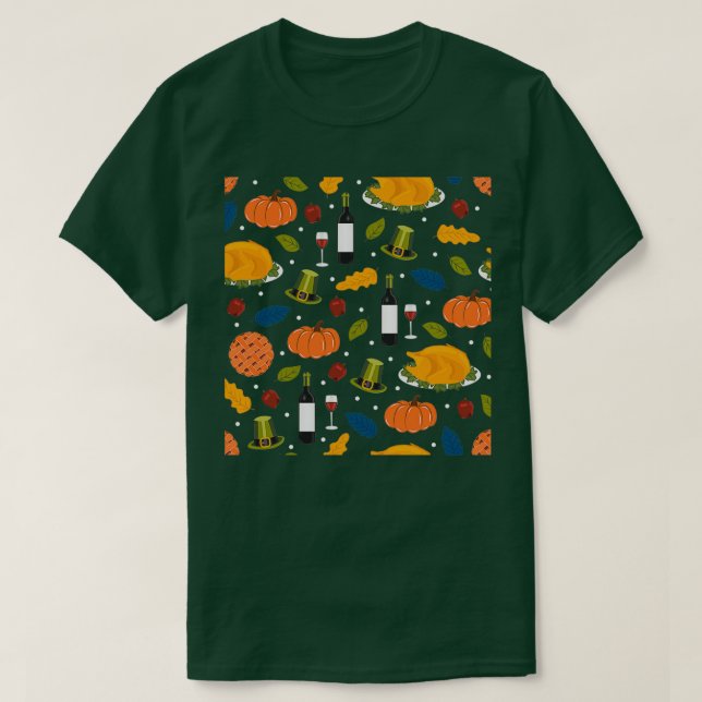 happy thanksgiving 15 t shirt (Design framsida)