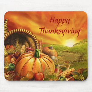Happy thanksgiving 2 Mousepad Musmatta