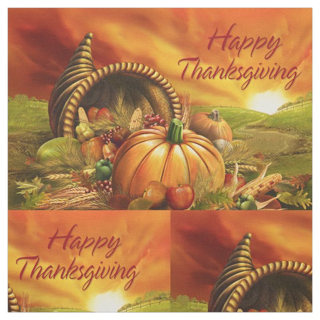 Happy thanksgiving 2A Tyg (Provkarta)