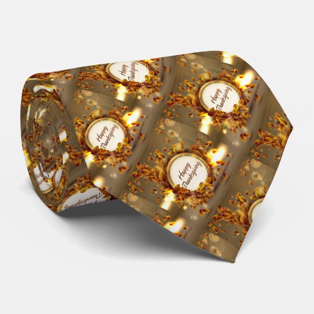 Happy thanksgiving 3A Tie Slips (Rullad)