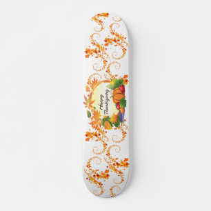 Happy thanksgiving 5B2 Skattbord Skateboard Bräda 19,5 Cm