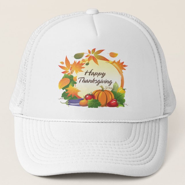 Happy thanksgiving 5B Hat Keps (Framsida)