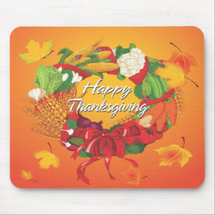Happy thanksgiving 6 Mousepad Musmatta