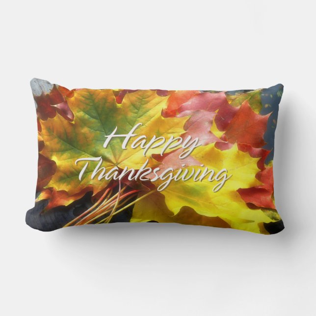 Happy thanksgiving 7 Pillows Lumbarkudde (Framsida)