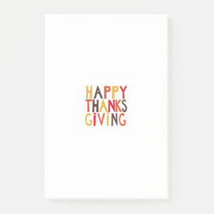 Happy thanksgiving! Anmärkningar Post-it Block