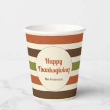 Happy thanksgiving Autumn Färg Rand