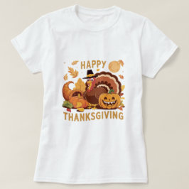 Happy thanksgiving Autumn Harvest T-Shirt