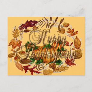 HAPPY THANKSGIVING av SHARON SHARPE Helg Vykort