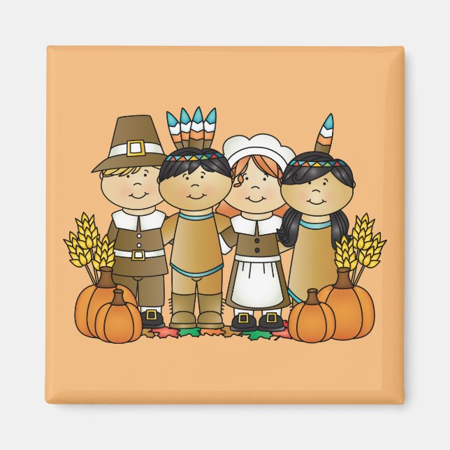 Happy thanksgiving Barn Magnet (Framsidan)