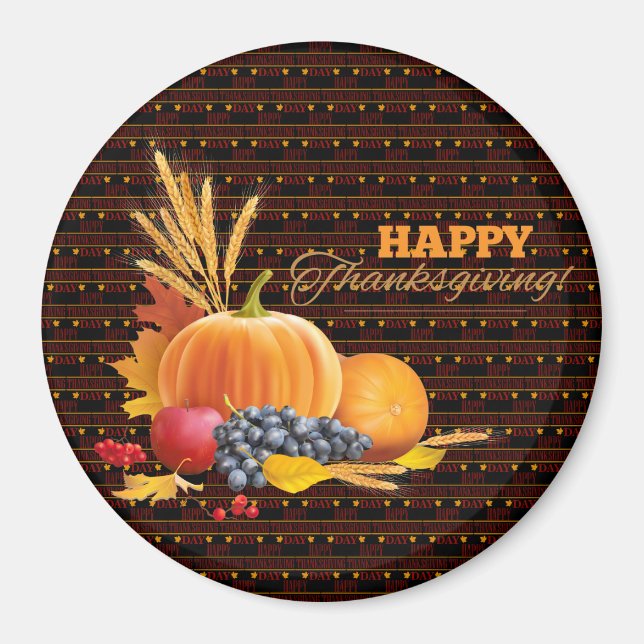 Happy thanksgiving Best Magnet (Framsidan)