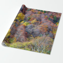 Happy thanksgiving Bevackra View Autumn-skog Presentpapper