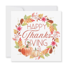 Happy thanksgiving Blommigt Fallutandning