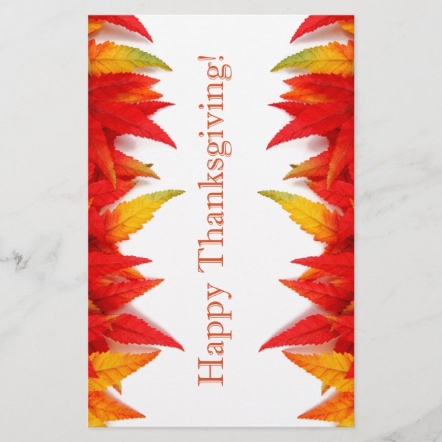 Happy thanksgiving! brevpapper (Framsida)