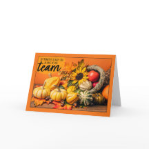 Happy thanksgiving Business Thanker Team Member