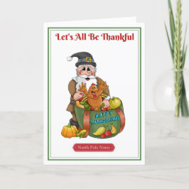 Happy thanksgiving Card För barn Helgkort
