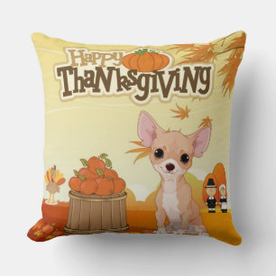 Happy thanksgiving Chihuahua Kudde