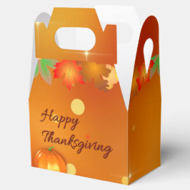 Happy thanksgiving Colorful Höst löv Presentaskar