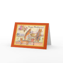 Happy thanksgiving corgifamiljbakning