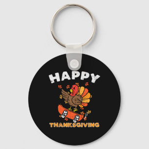 Happy thanksgiving Cute Fall Aut Nyckelring
