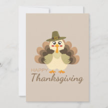 Happy thanksgiving Cute Turkiet