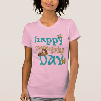 Happy thanksgiving-dagen - Festive Helgdag Design T Shirt