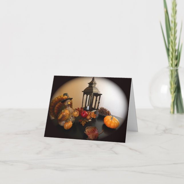 Happy thanksgiving-dagen kort (Framsida)