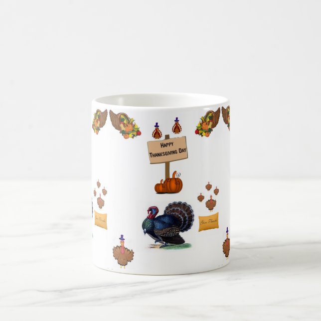 Happy thanksgiving-dagen Mugg (Center)