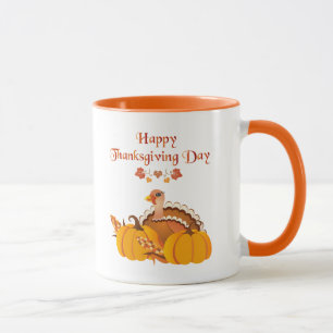 Happy thanksgiving-dagen Turkiet Mugg