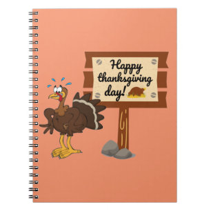happy thanksgiving Day Funny Anteckningsbok