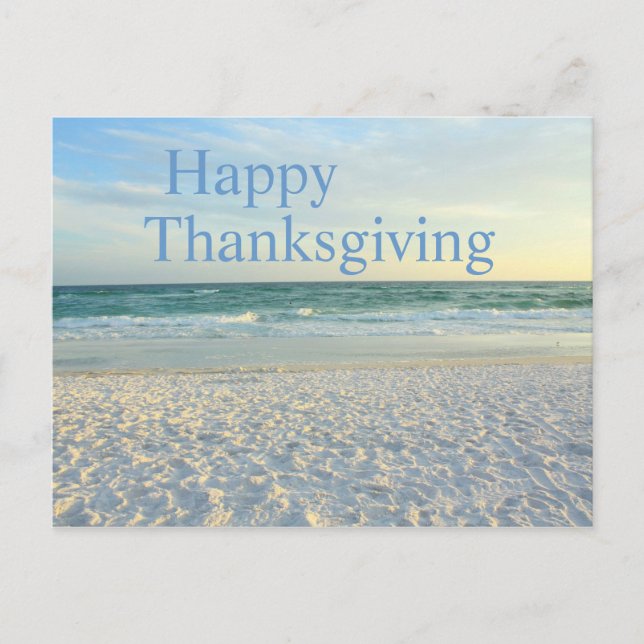 Happy thanksgiving - Destin, Florida Helg Vykort (Framsida)