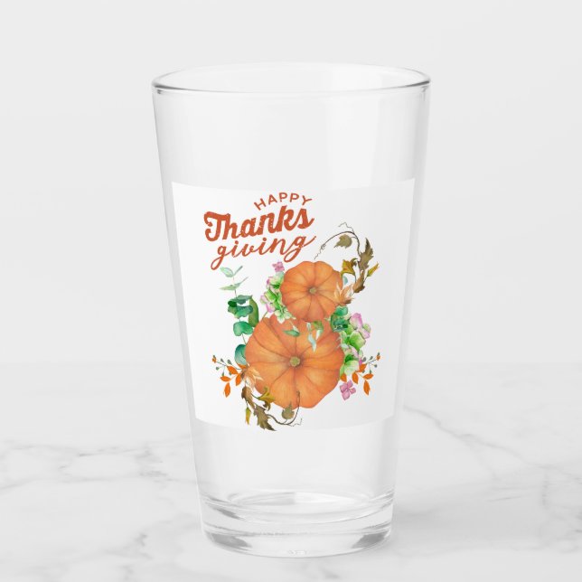 happy thanksgiving fall glaskopp (Framsida)