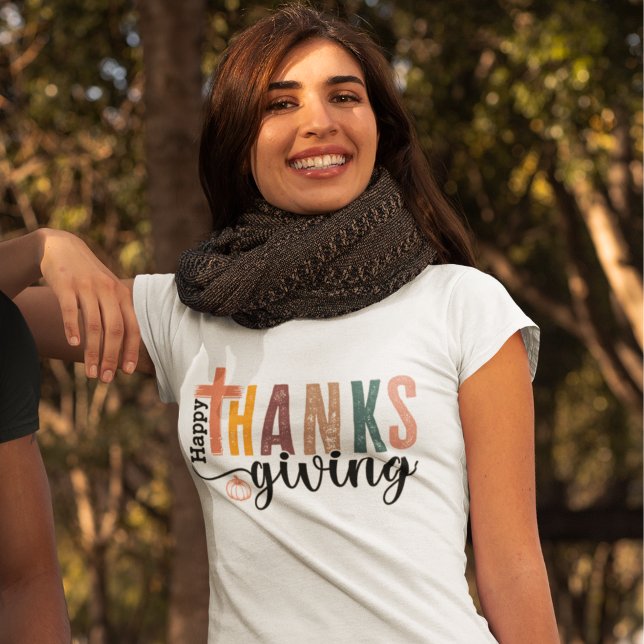 Happy Thanksgiving | Festive  T Shirt (Skapare uppladdad)