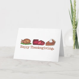 Happy thanksgiving Food Turkey Cranberry Paj Food Helgkort