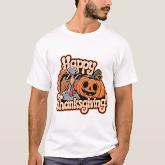 Happy thanksgiving för Turkiets dag-familjemöte T Shirt