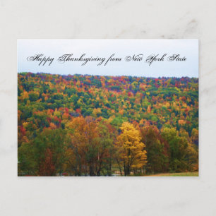 HAPPY THANKSGIVING FRÅN NYTT vykort FÖR YORSTAT