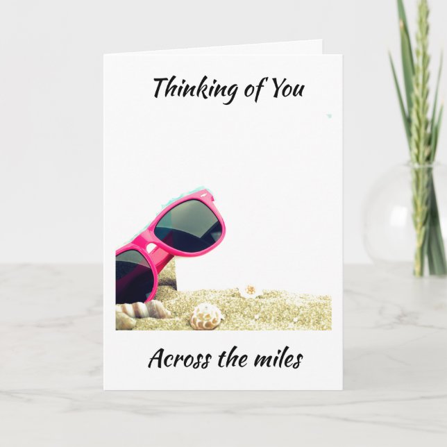 HAPPY THANKSGIVING FRÅN "ÖVER MILERNA" HELGKORT (Framsida)