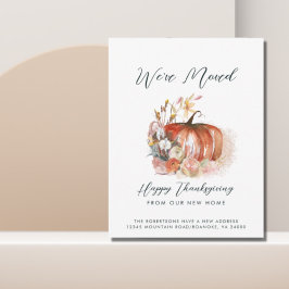 Happy thanksgiving från vår nya Flytta i hemmet Meddelande