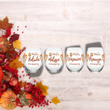 Happy thanksgiving, Friendsgiving Monogram |