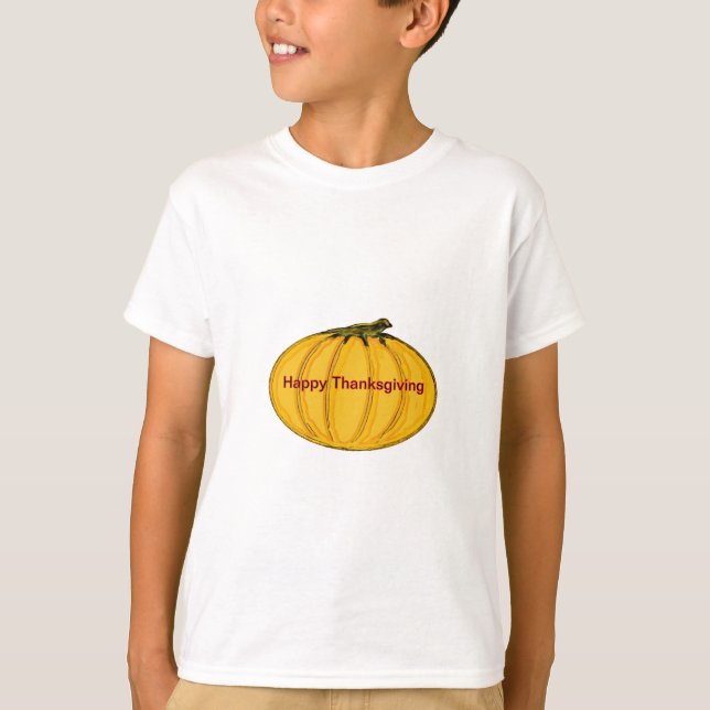 HAPPY THANKSGIVING Gibney Museum Zazzle T Shirt (Framsida)
