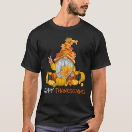 Happy thanksgiving Gnome Fall T Shirt