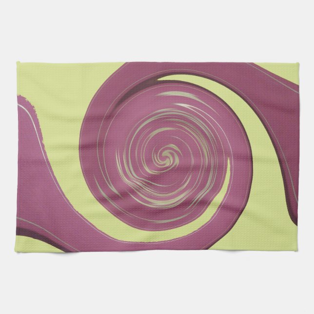 Happy thanksgiving Golden Gult-virvelformning.png Kökshandduk (Horisontell)