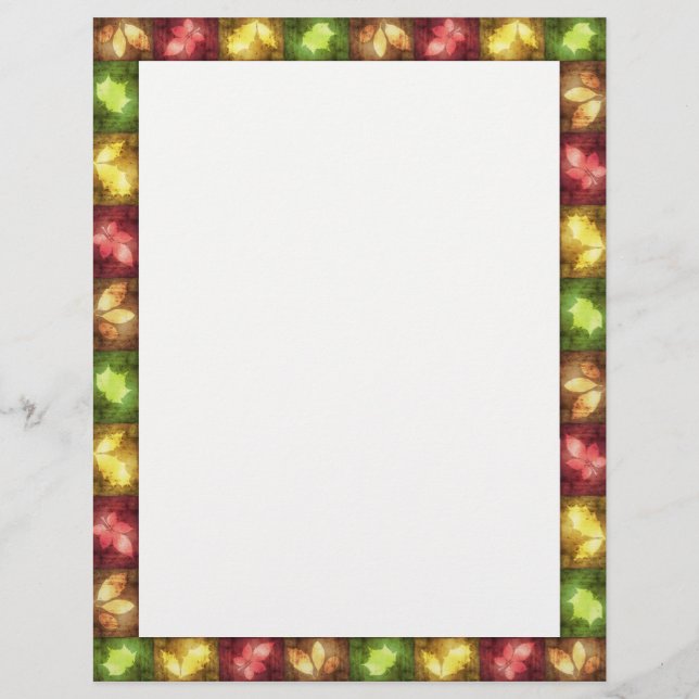 Happy thanksgiving Grunge Löv - Letterhead (Framsida)