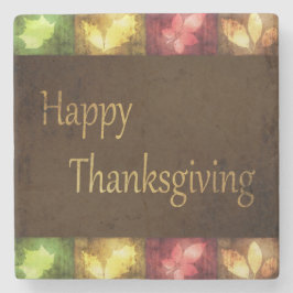 Happy thanksgiving Grunge Lövs Underlägg Sten