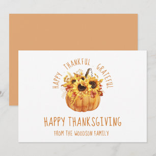 Happy thanksgiving Hälsning