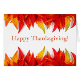 Happy thanksgiving! hälsningskort