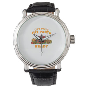 Happy thanksgiving Hämta din tjock Byxor redo Roli Armbandsur