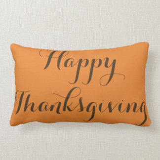 Happy thanksgiving - happy halloweenReversible Lumbarkudde