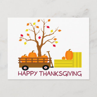 Happy thanksgiving helg vykort