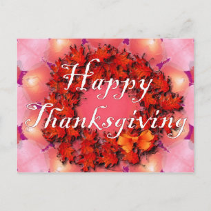 Happy thanksgiving helg vykort