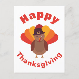 Happy thanksgiving helg vykort